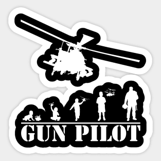 Gun Pilot - Progression of the Gun Pilot Sticker